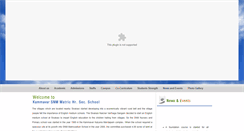 Desktop Screenshot of kammavarsnmmatric.com